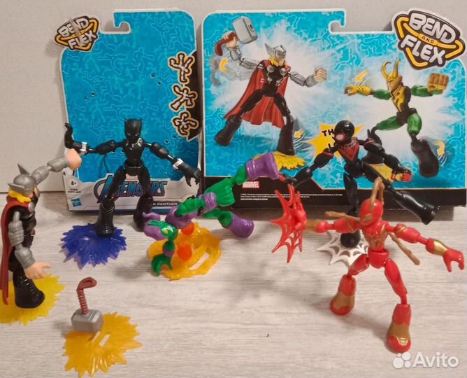 Bend And Flex Марвел фигурки