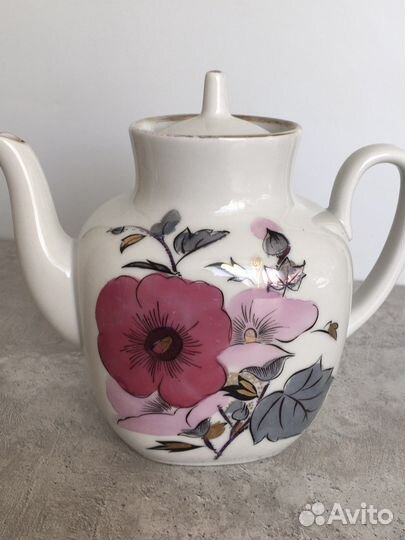 Чайники фарфоровые СССР