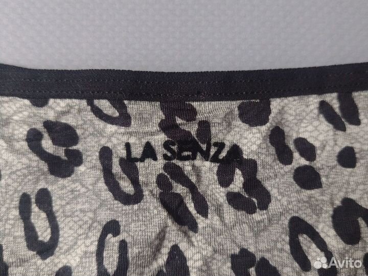Новые женские трусы La Senza L/48 леопардовы модал