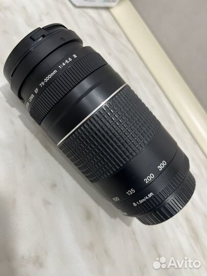 Объектив Canon EF 75-300mm f/4-5.6 III