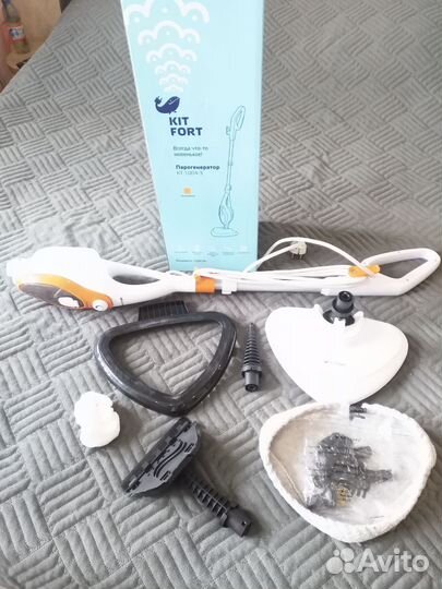 Паровая швабра с насадками, на запчасти