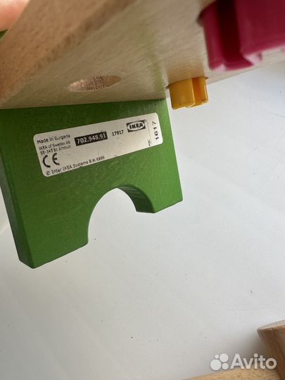 Игрушка Мула IKEA, молоток с колышками