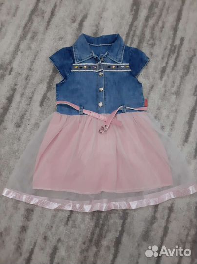 Платье для девочки 92 98