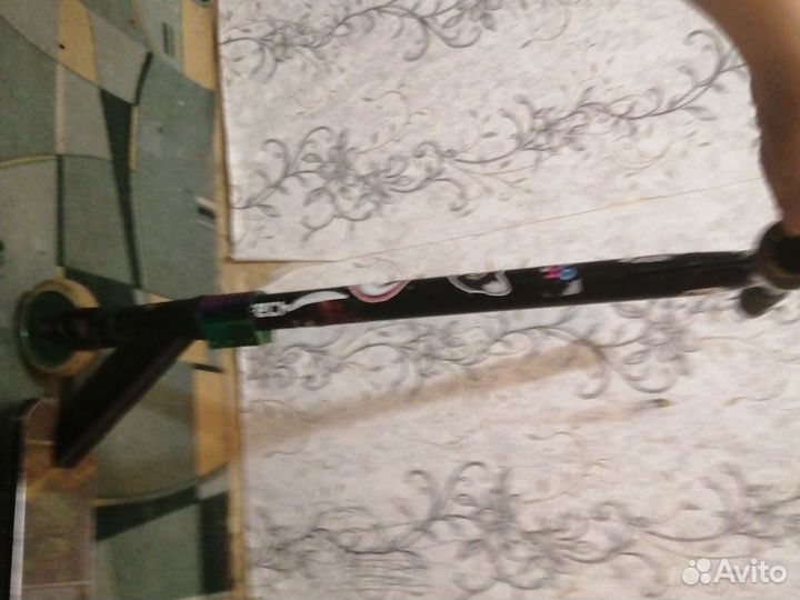 Трюковой самокат кастом парк