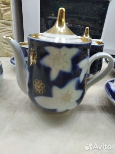 Сервиз чайный, антикварный