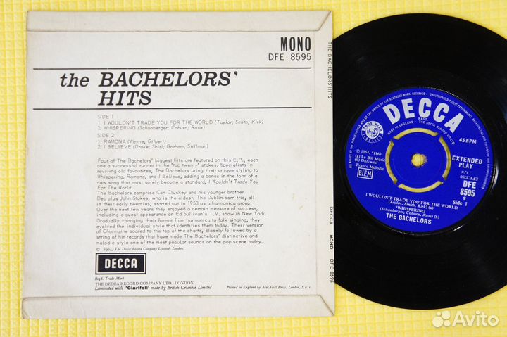 Bachelors - The Bachelors' Hits (UK-1964-7