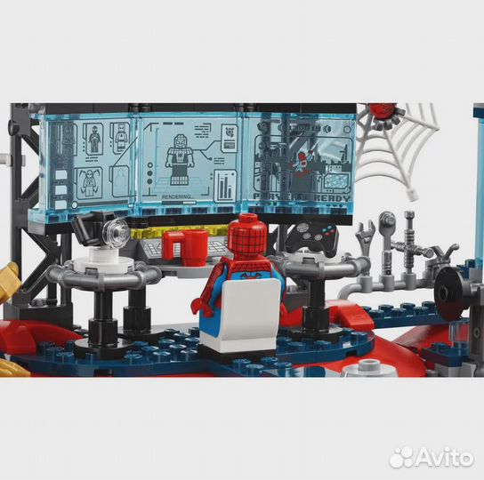 Lego Super Heroes (Нападение на мастерскую паука)