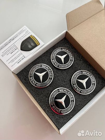 Парящие динамические колпачки Mercedes brabus