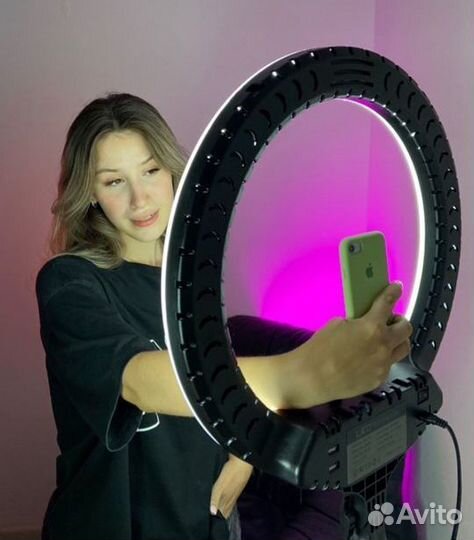 Новые кольцевые лампы +штатив