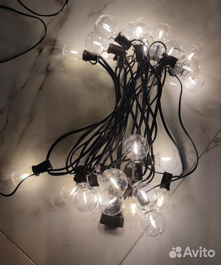 Гирлянда светодиодная Led роса ретро