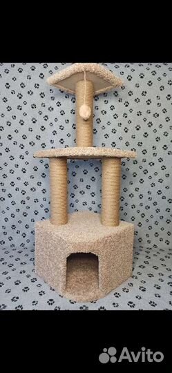 Домик для кошки/ когтеточка/ когтедралка