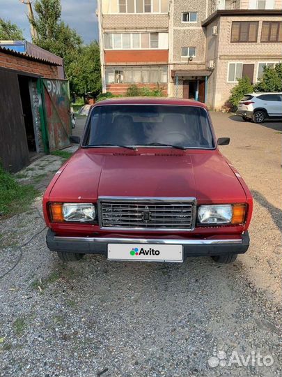 ВАЗ 2107 1.5 МТ, 1995, битый, 97 000 км