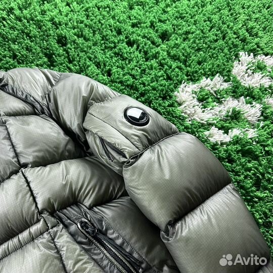 Пуховик Cp Company DD Shell Down Jacket Green Grey