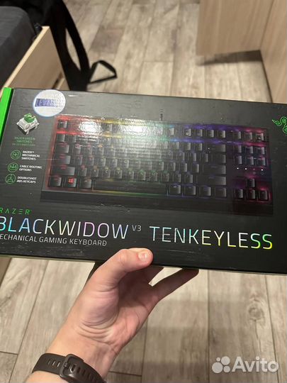 Механическая клавиатура razer blackwidow v3 tkl