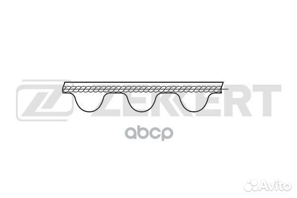 Ремень зубчатый грм LADA Largus 12- Nissan Ter