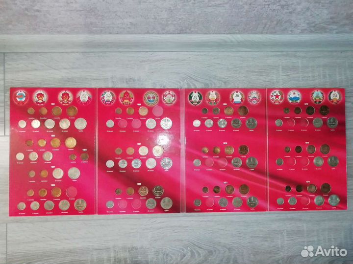 Монеты погодовка с 1921 по 1991г