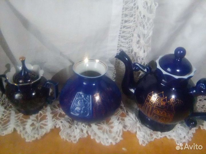 Синяя посуда СССР