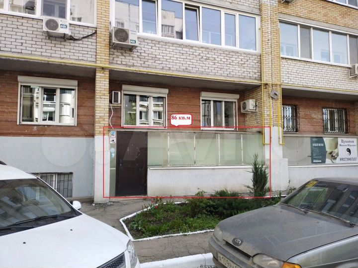 Офис, 86 м² на 1 линии с отдельным входом