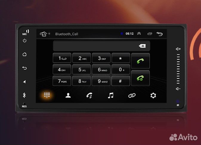 Toyota андроид магнитола 20*10 2+32Гб 8 ядер