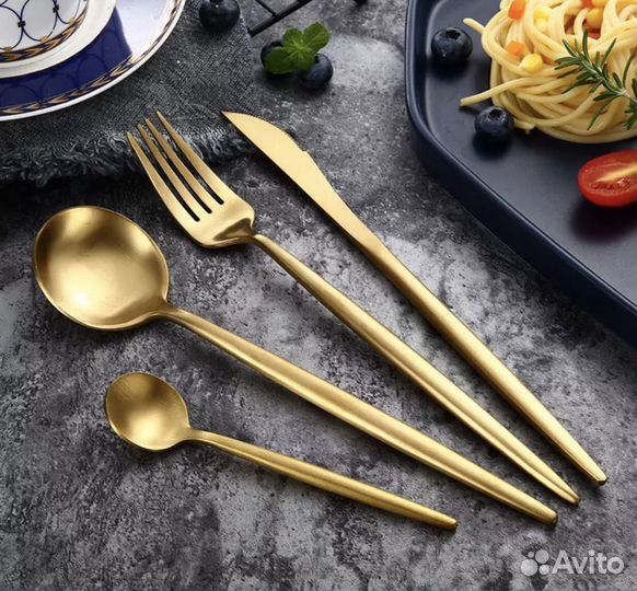 Набор столовых приборов 24 шт Новый