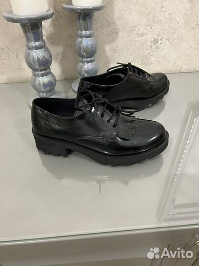 Ботинки лоферы для девочки