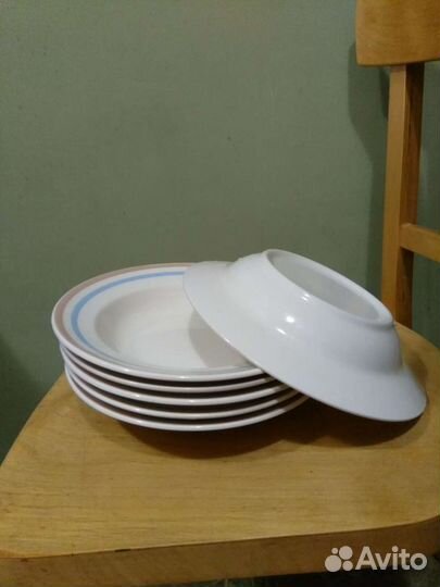 Тарелки для первых блюд, селедочницы