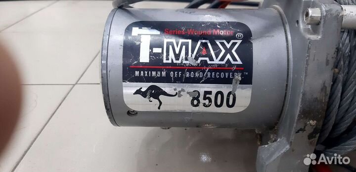 Лебедка электрическая 12v Т-MAX 8500