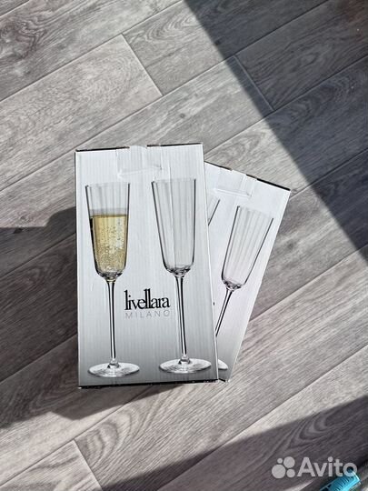 Бокалы для шампанского livellara