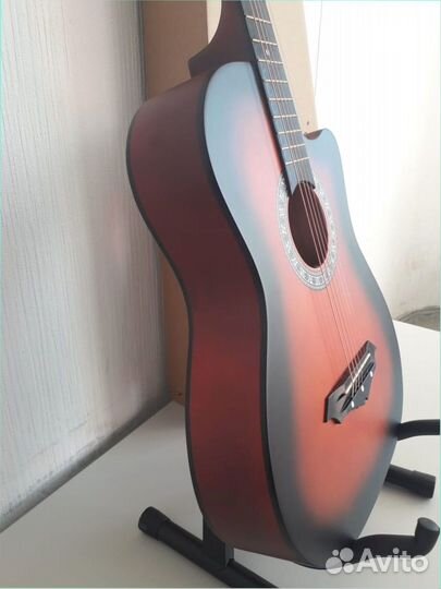 Акустическая гитара новая