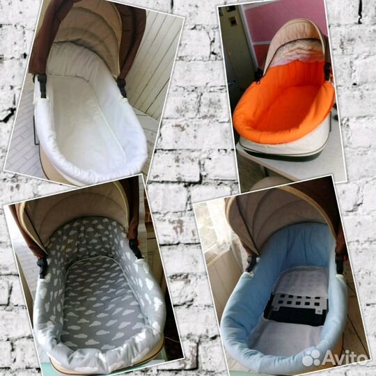 Бортик и матрас для коляски