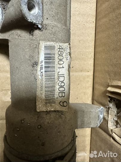 Рулевая рейка на Nissan qashqai