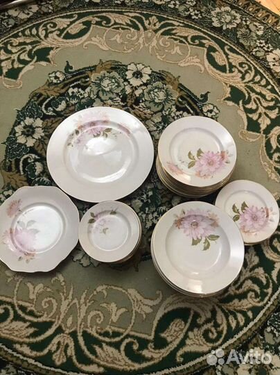 Сервис столовый Дулево Хризантемы