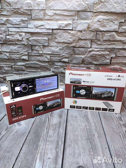 Магнитола 1 din с экраном