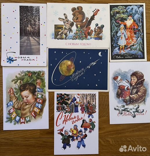 Открытки СССР 50-70гг. Чистые и подписанные