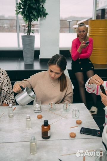 Мастер-класс по изготовлению свечей, духов