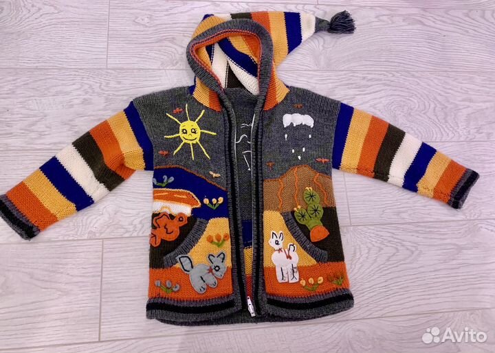 Кофта вязаная ручной работы