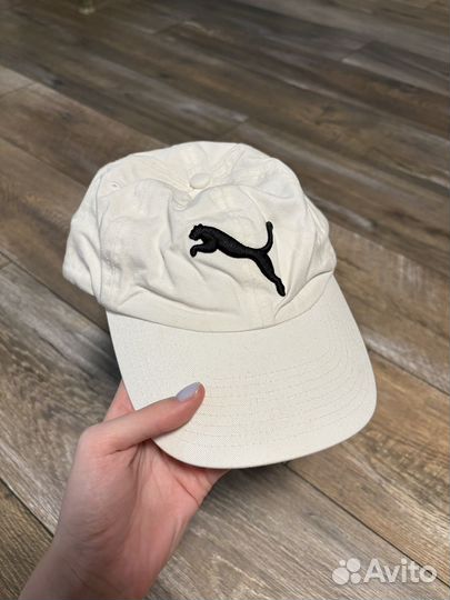 Кепка puma оригинальная белая