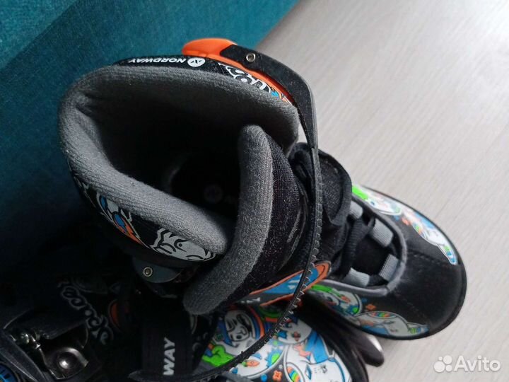 Коньки раздвижные 26-31