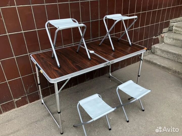 Стол складной 120х60см, 90х60см