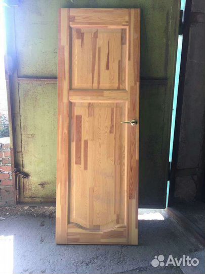 Двери межкомнатные деревянные массив сосна б/у