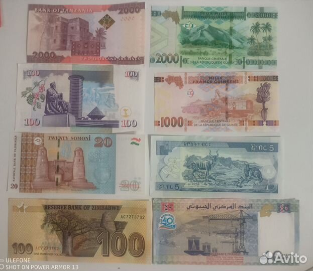 Банкноты разных стран