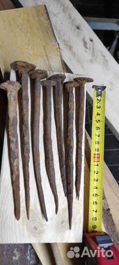 Гвозди кованые