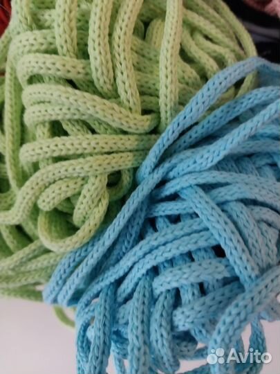 Остатки трикотажной пряжи пакетом