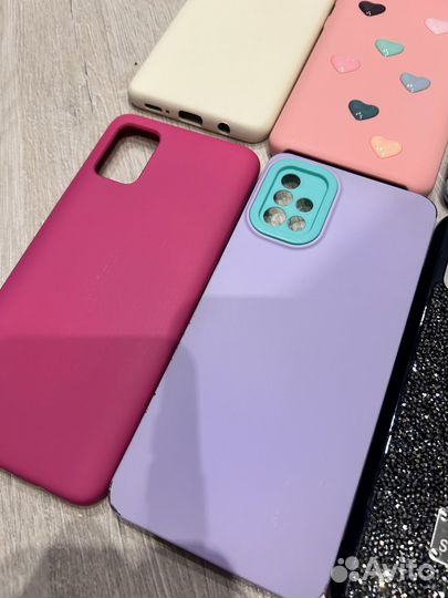 Чехлы для Samsung A51 (11 штук)