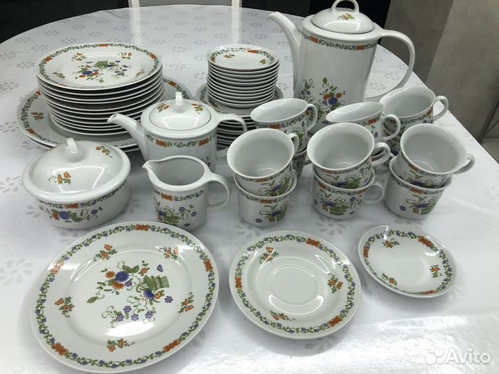 Чайный сервиз гдр ильменау
