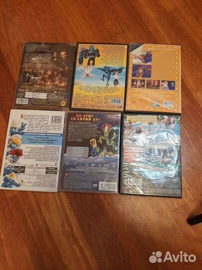 Dvd диски мультфильмы