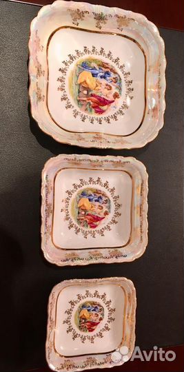 Салатники и Этажерка-горка Чехия