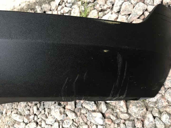 Юбка переднего бампера Volvo XC40 2017+