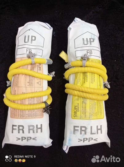 Подушки безопасности сиденья rio 4 Solaris 2