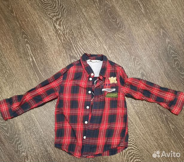 Рубашка для мальчика 104 110